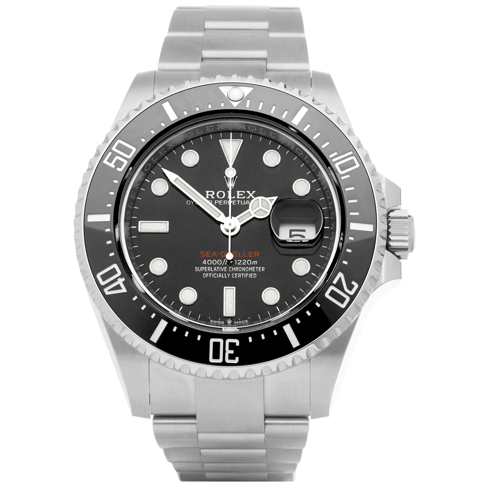 sea dweller red writing