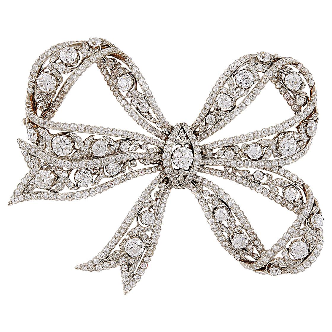 Antique Platinum Brooches 1,236 For Sale at 1stdibs