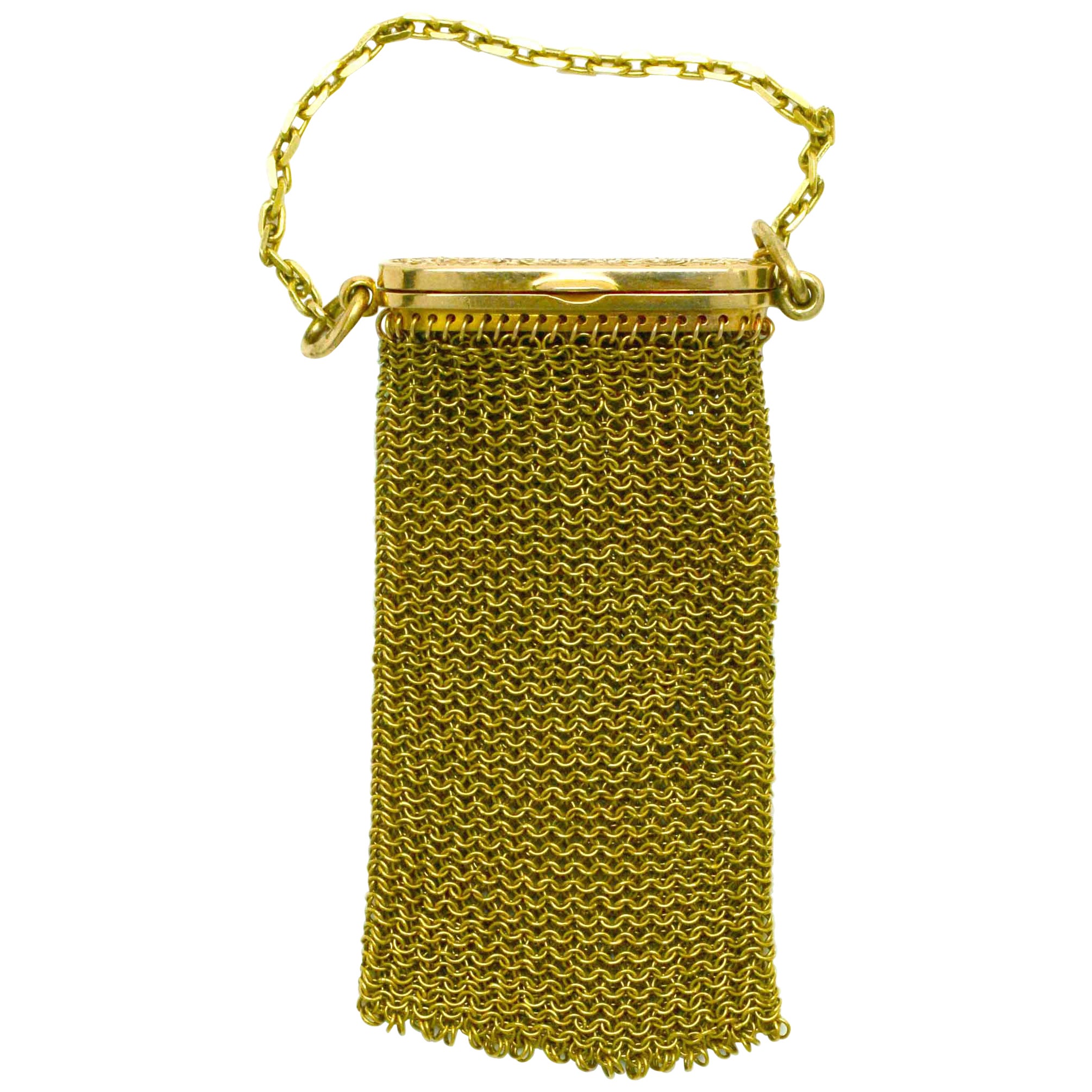 gold mesh trousers