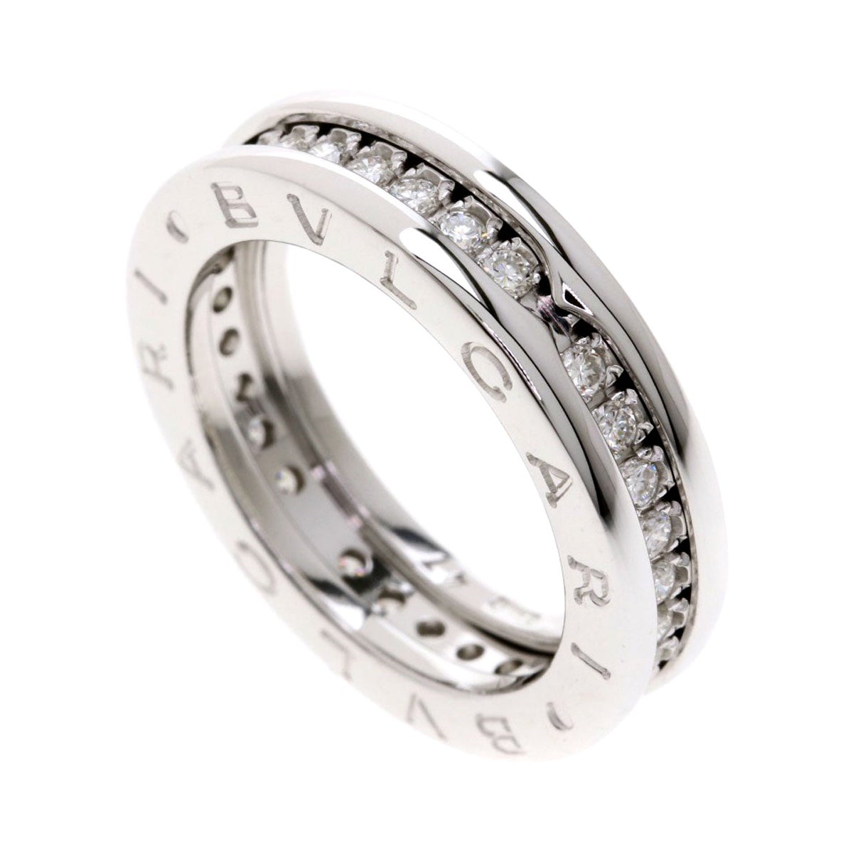 Zero1 18k white gold 1-band diamond pave ring. Zero1 white gold. кольцо булгари 585. золотое кольцо булгари. булгари би зеро кольцо.