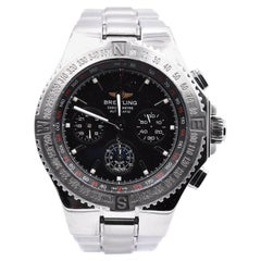 Breitling Hercules Black Dial Chronograph Watch Ref. A39362