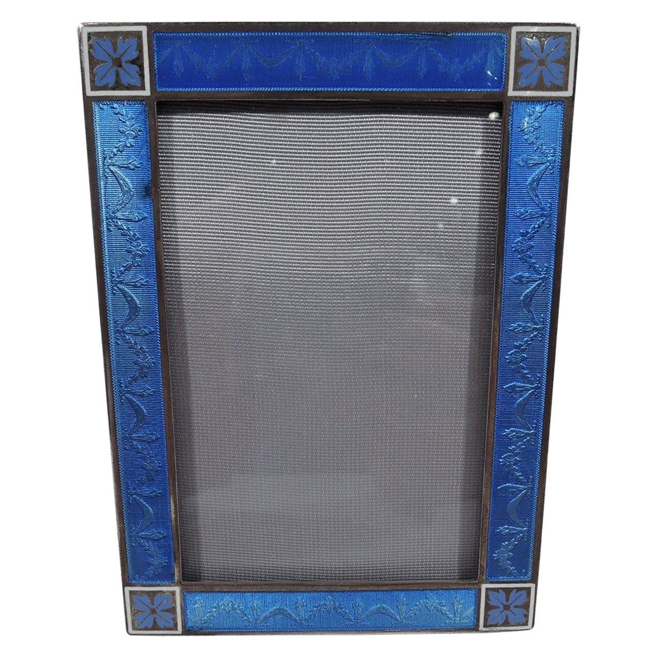 Antique Locket Diamond and Red Enamel at 1stDibs