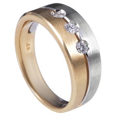 I.B. Goodman 14K Multi-Tone Gold Diamond Band Ring 63322XGW4X1