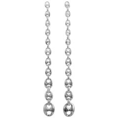 Gucci Marina Silver Chain Earrings