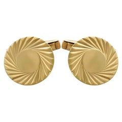 Vintage Cufflinks in 9 Karat Yellow Gold