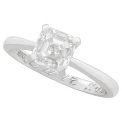 De Beers Verlobungsring aus Platin mit 1,20 Karat Diamant