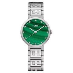 Used Fendi Green Dial Ladies Watch F102101901