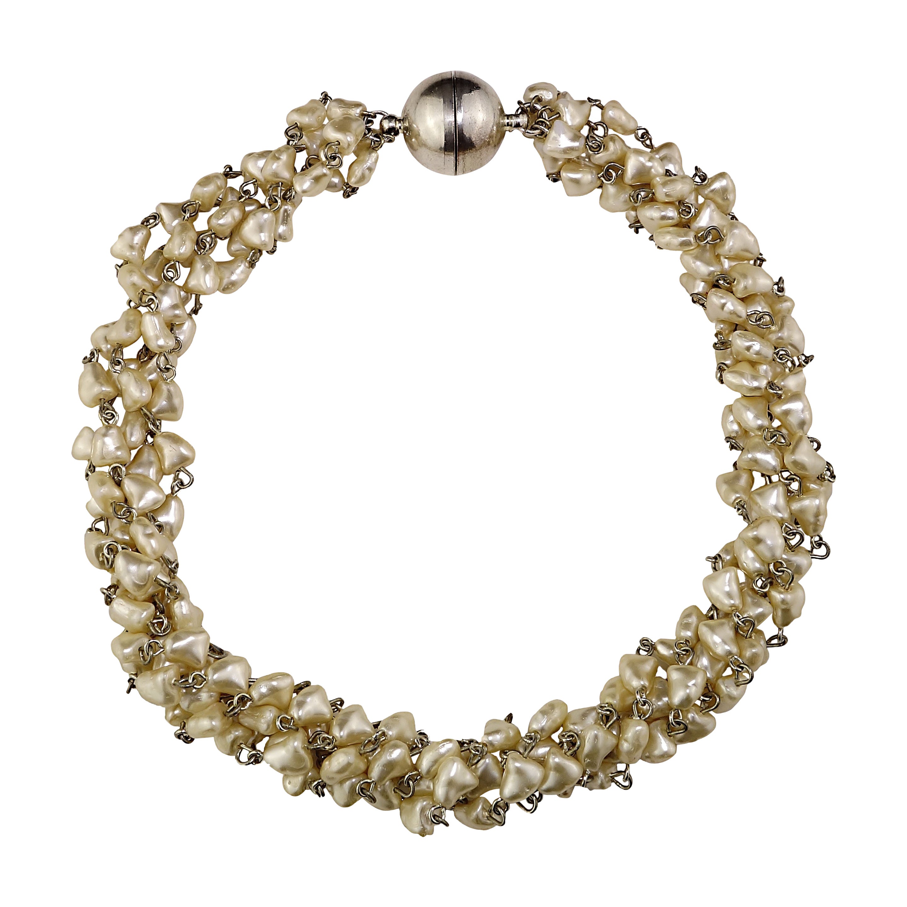 chanel camellia choker