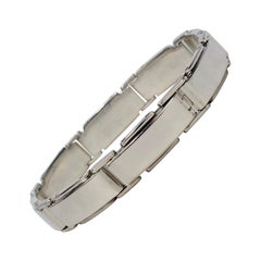 Vintage Tiffany & Co Metropolis Sterling Silver Link Bracelet