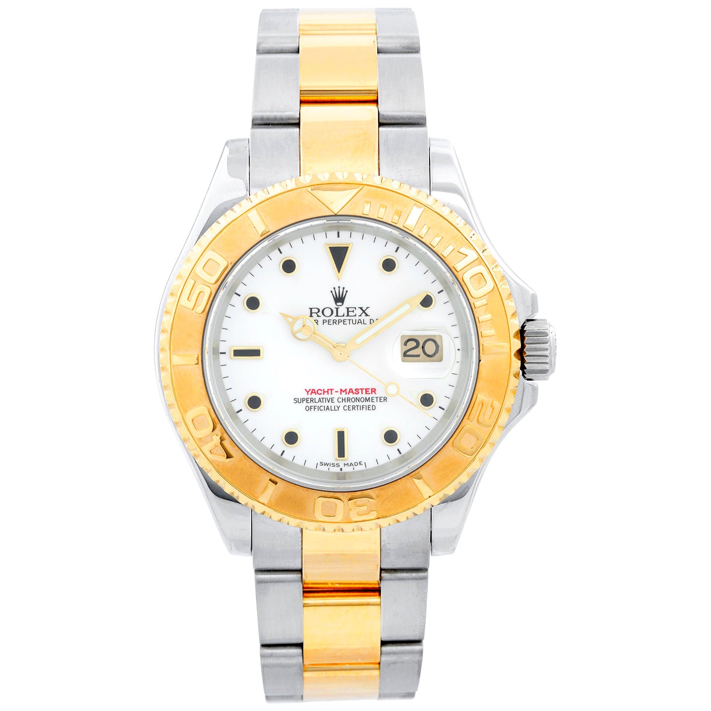 Rolex Yacht-Master II 116681 Papers Men’s Automatic Watch 18 Karat Two ...