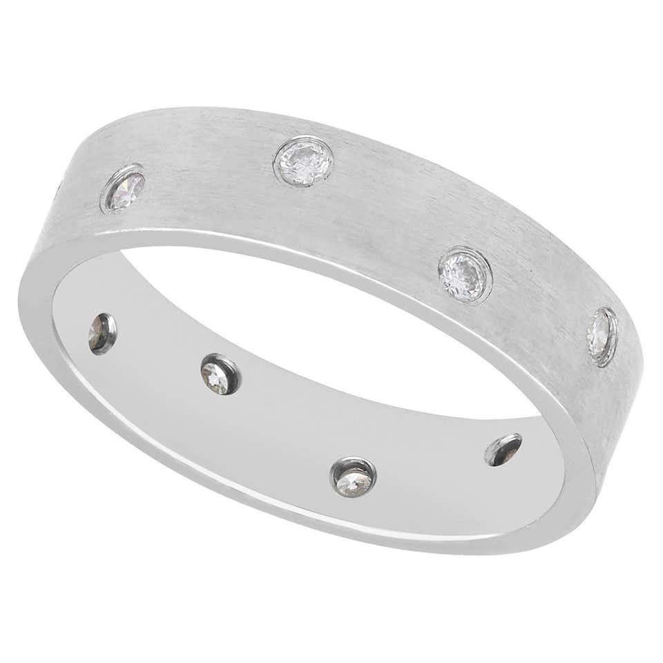 Inset Diamond Ring - 81 For Sale on 1stDibs | ring inset, inset ring ...