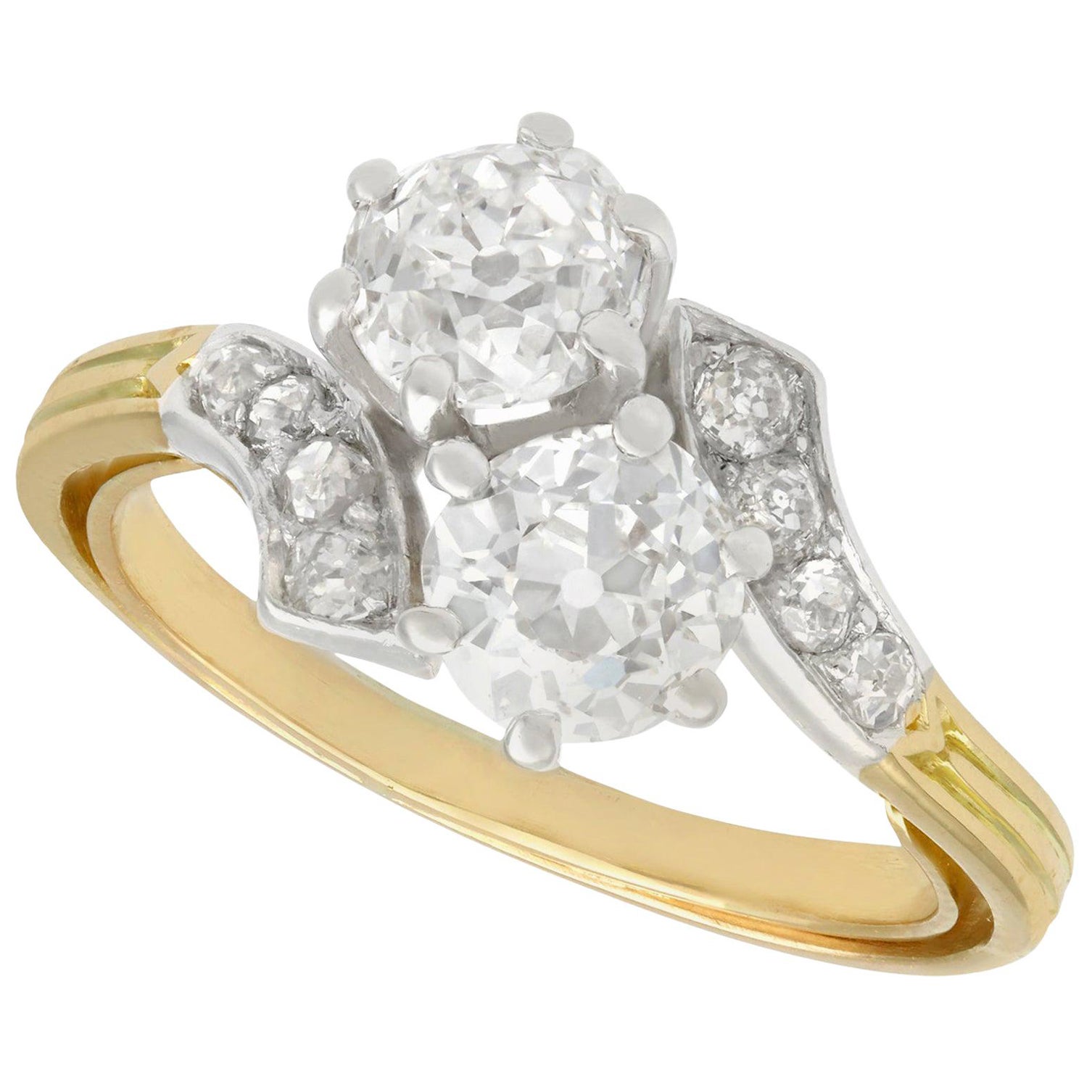 Antique Victorian Suffragette Fancy Work Ring 9 Carat Gold at 1stDibs