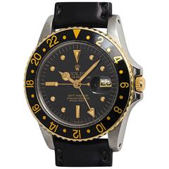 Rolex Yellow Gold Stainless Steel Wristwatch Ref 1675 