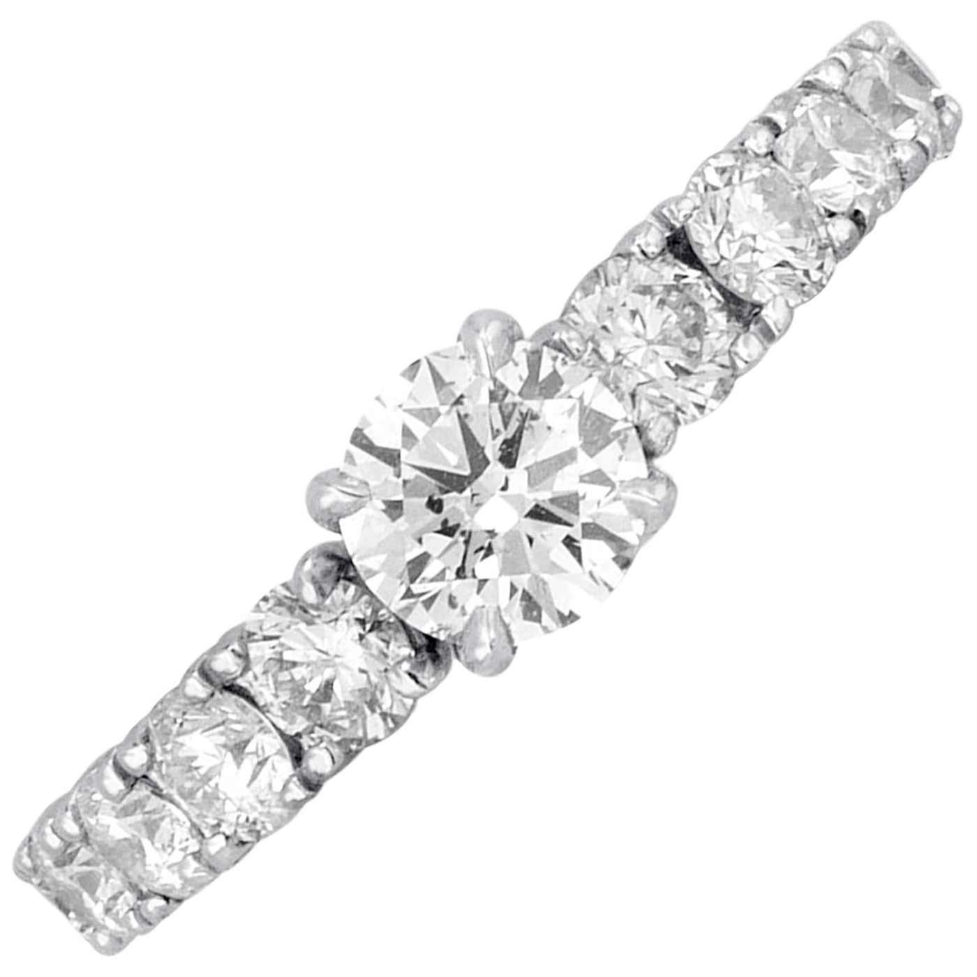 Jacob Ring Jacob and Co. 0.45 Carat Diamond Gold Engagement Ring For Sale at ...