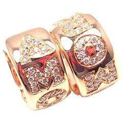 Pasquale Bruni AMORE Diamond Gold Hoop Earrings Pasquale Bruni AMORE Diamond Gold Hoop Earrings