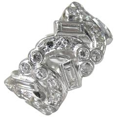 Antique Art Deco Diamond Band
