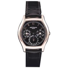 Patek Philippe White Gold Perpetual Calendar Wristwatch Ref 5040G