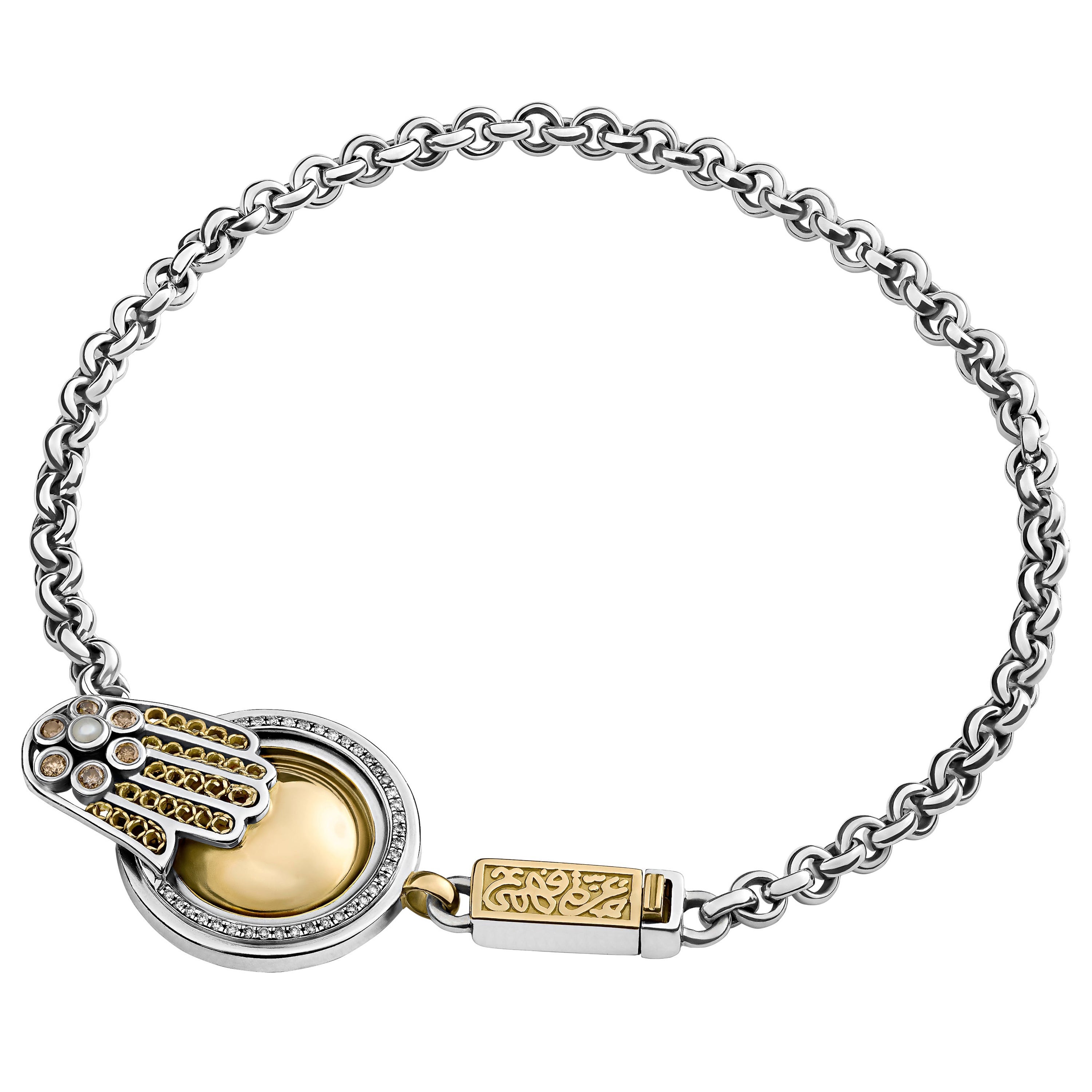 LOUIS VUITTON White Gold Padlock and Keys Charm Bracelet at 1stDibs  lv  bracelet with lock, louis vuitton lock bracelet, white gold padlock bracelet
