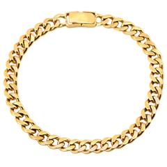 1970s Men's Gold Bracelet
