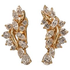 Jose Hess Diamond Earrings
