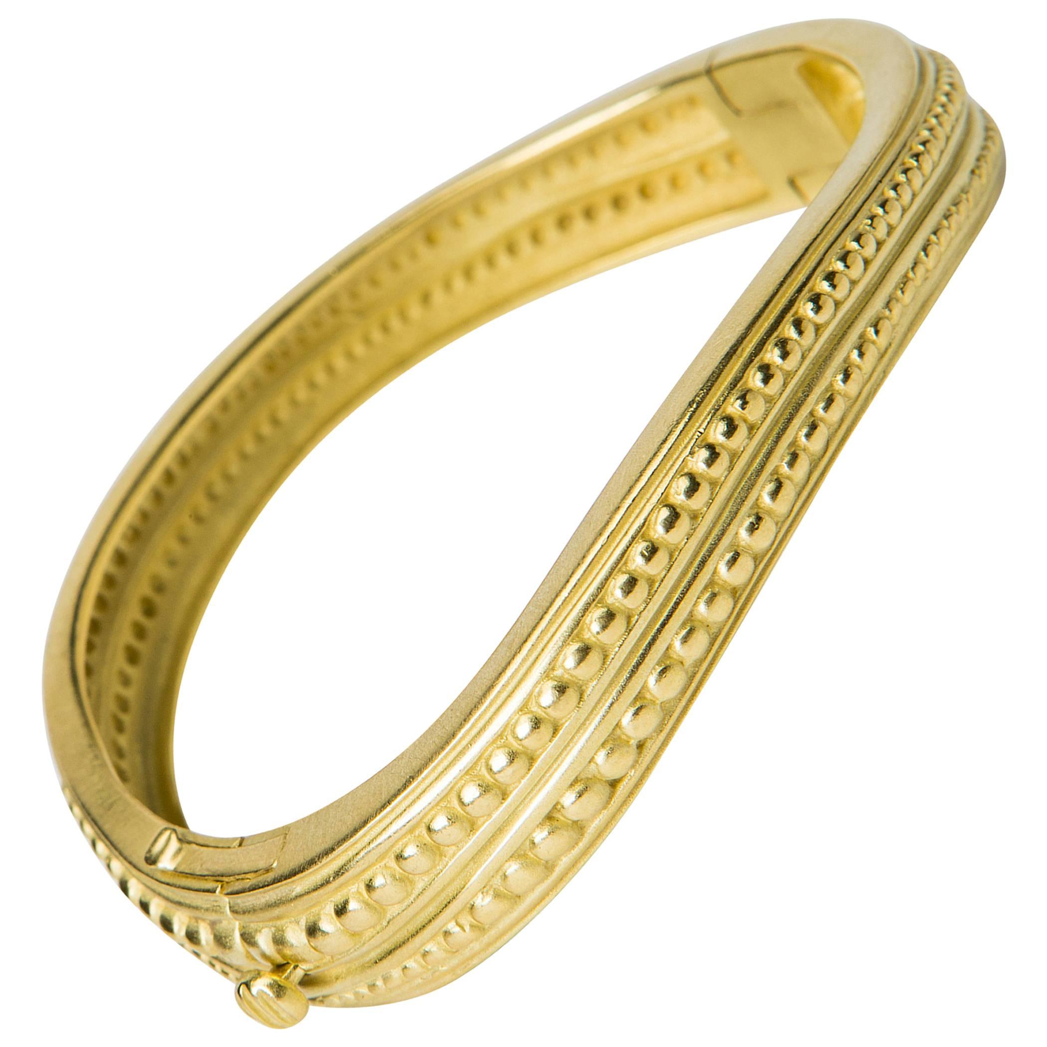 Kieselstein-Cord Gold Bangle Bracelet