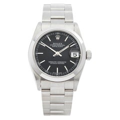 1999 Rolex Datejust Stainless Steel 78240 Wristwatch