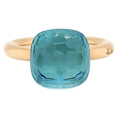 Pomellato Nudo Collection Light Blue Topaz 18 Carat Rose Gold Ring