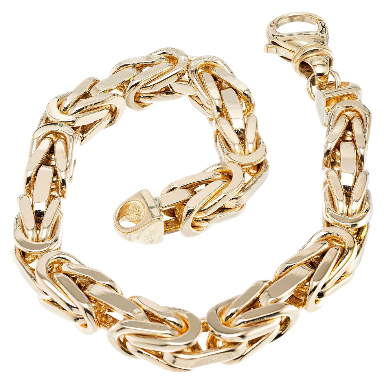 Double Link Cable Bracelet at 1stDibs