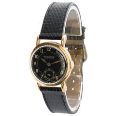 Vintage Jaeger LeCoultre Mellerio Yellow Gold Wristwatch 