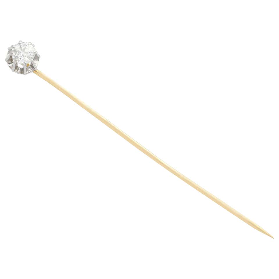 Scroll Pin Rose Scroll Pin, Scroll, Rose Gold Brooch with Hand Engraving, circa ...