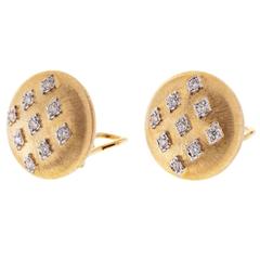 Buccellalti diamond gold ear clips 3