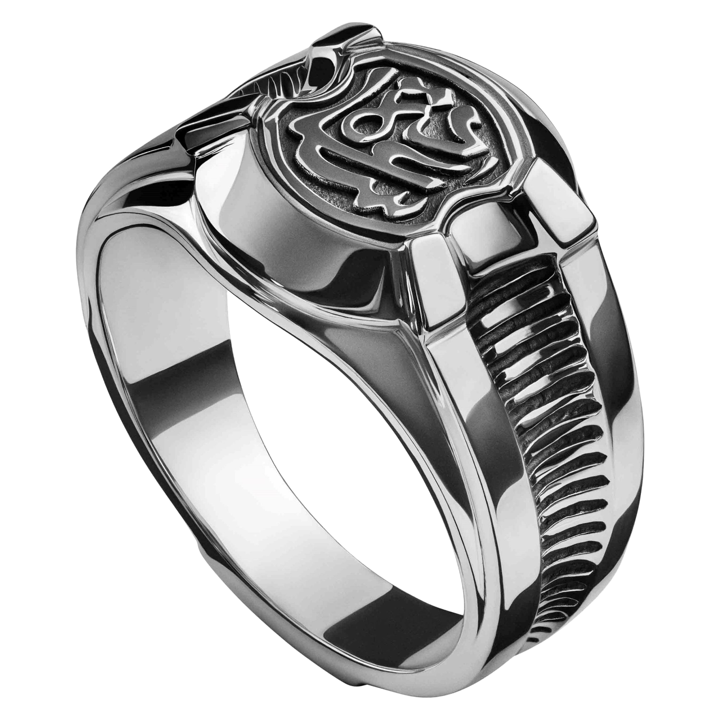 Sterling Silver Men's MultiBand Ring For Sale at 1stDibs