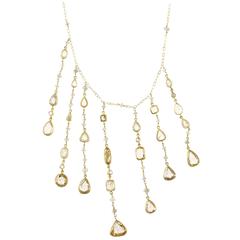 Diamond Gold Starlight Necklace