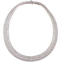 Van Cleef & Arpels Diamond Flexible Necklace 9