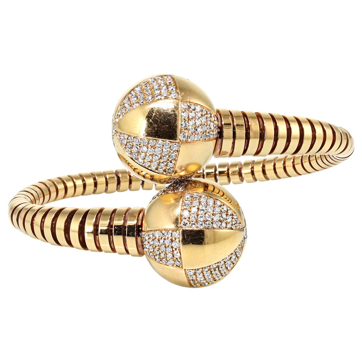 Bvlgari gold bangle bracelet Clearance