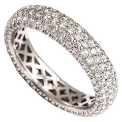 Stunning Five Row Eternity Band 6
