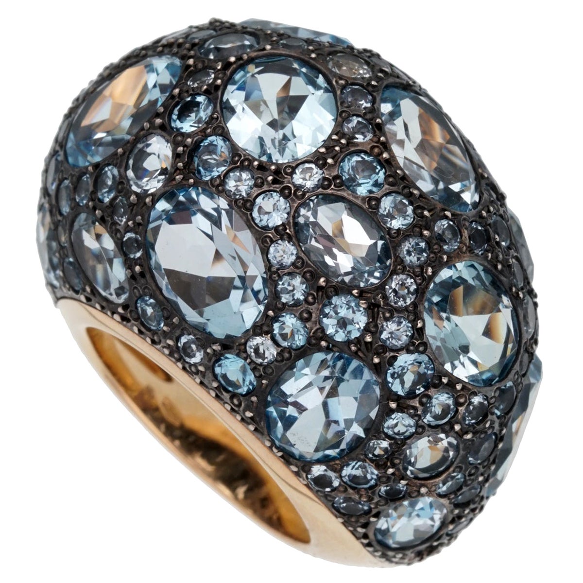 Pomellato Aquamarine Ring For Sale at 1stDibs