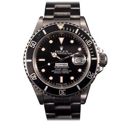 Rolex Stainless Steel Submariner Comex Wristwatch Ref 168000 