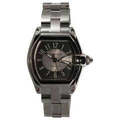 Cartier stainless steel large Automatic Roadster wristwatch
