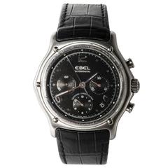 Ebel Stainless Steel Chronograph Automatic Wristwatch