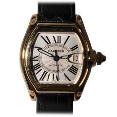 Cartier yellow gold Classic Large Roadster Automatic Wristwatch