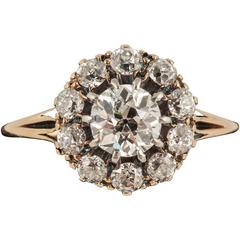Stunning Victorian Diamond cluster ring