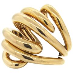 Large de Grisogono Matassa Rose Gold Ring 