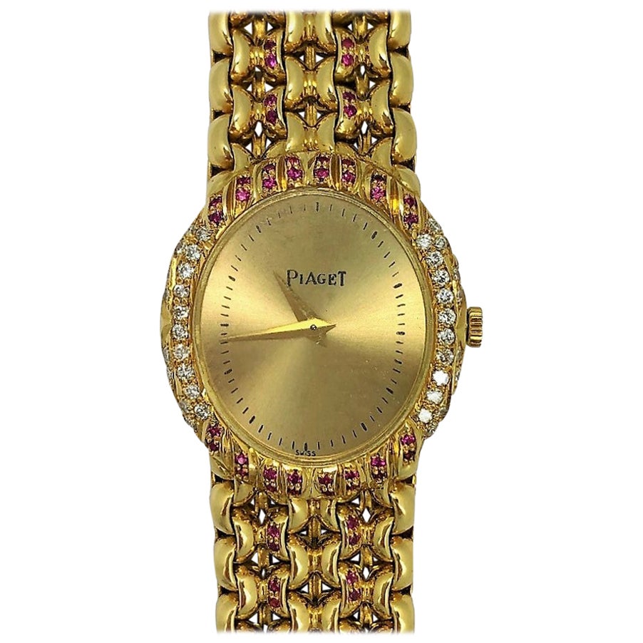 Ladies Gold Watches With Diamonds