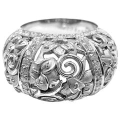 Carrera Y Carrera Taj Mahal Diamond White Gold Ring 6