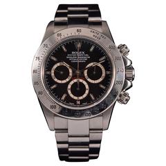 Rolex Stainless Steel Daytona Chronograph Wristwatch