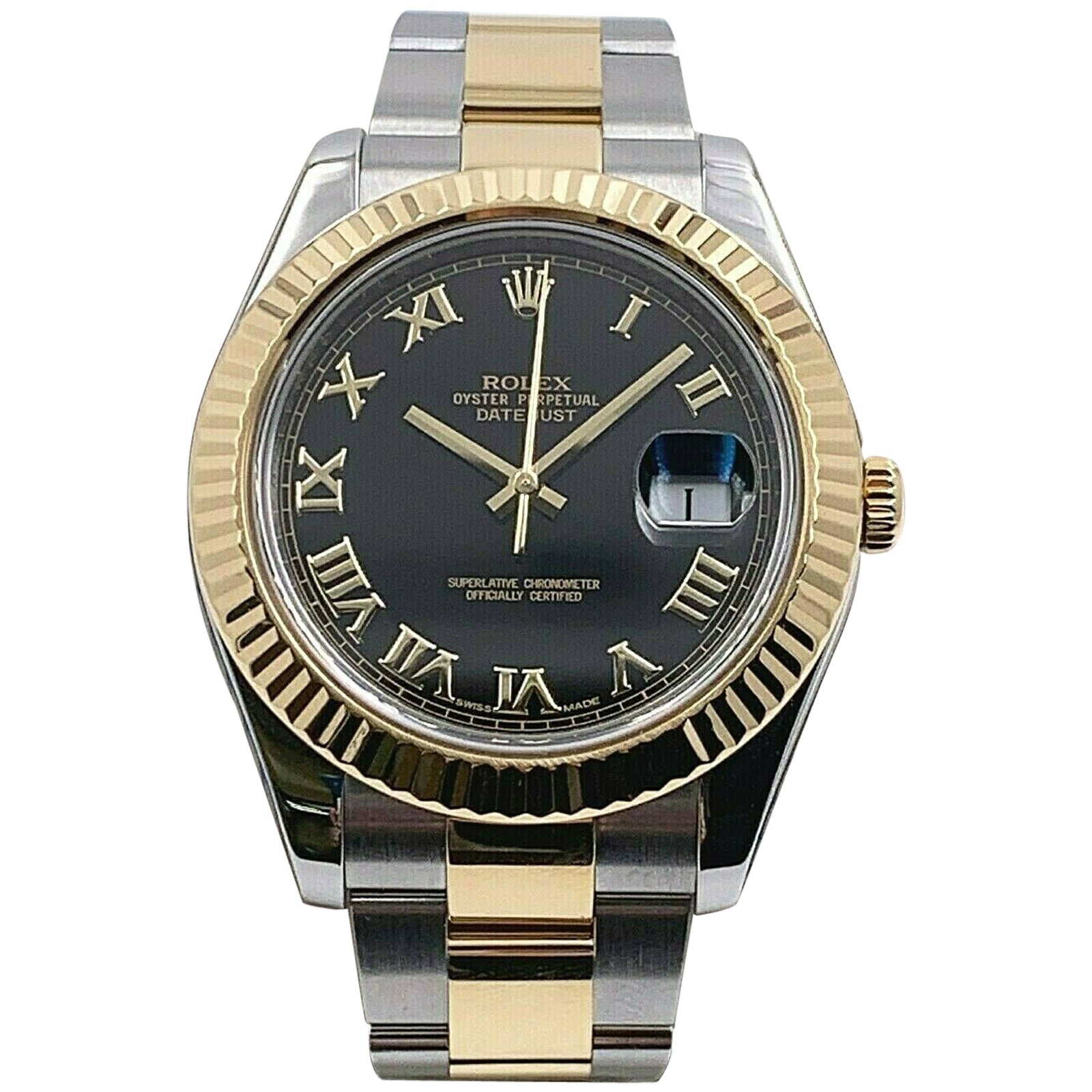 Rolex Datejust II Gents Stainless Steel and 18 Karat Gold ...
