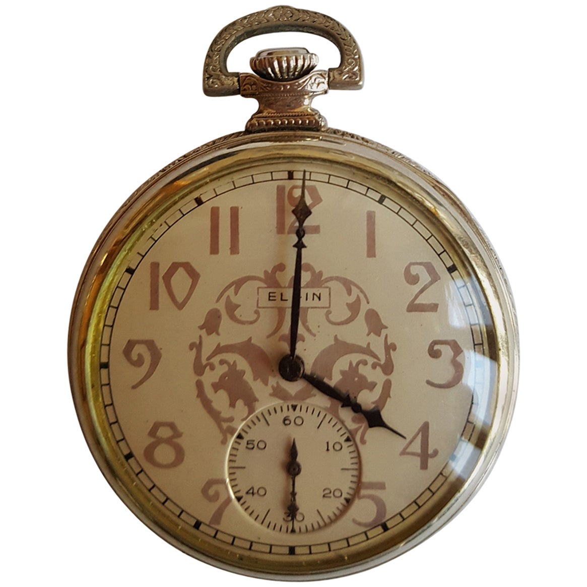 Elgin GoldFilled Grade 102 Model 2 Manual Wind Pocket Watch at 1stDibs