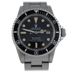 Used Rolex Stainless Steel Sea-Dweller "Great White" Wristwatch Ref 1665 