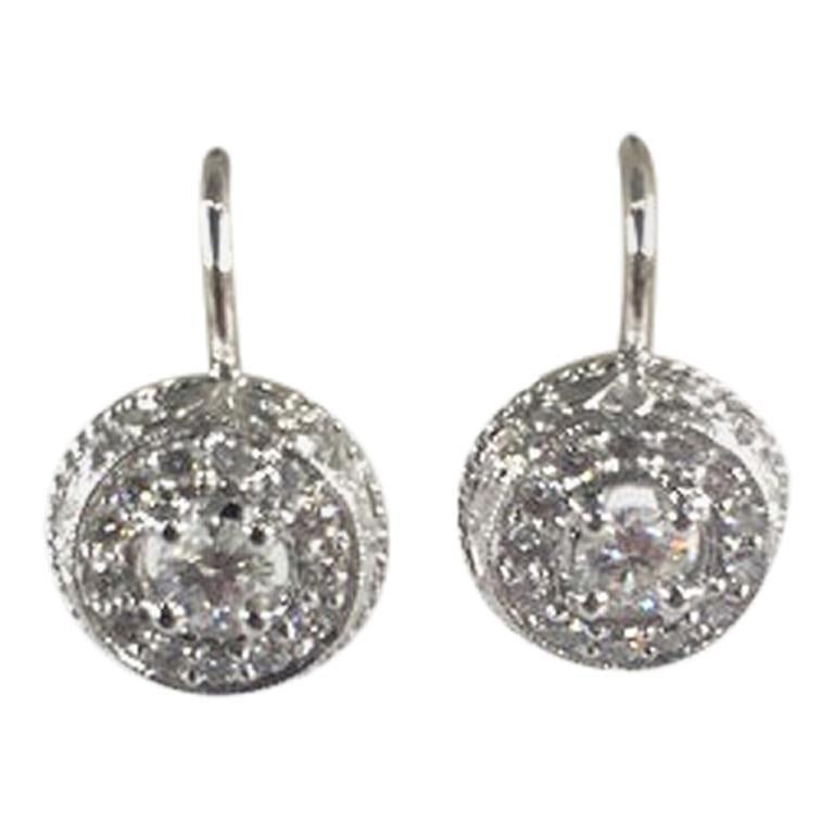 Penny Preville Ladies Diamond Earring E1002W For Sale